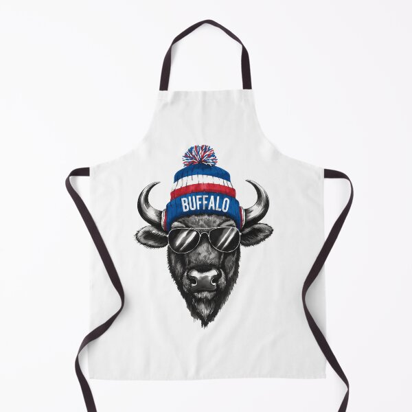 Item preview, Buffalo Warrior Bison Wearing American Winter Hat designed and sold by KurtKrueg88967.