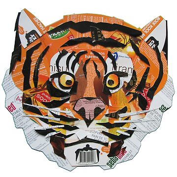 Artwork thumbnail, Scared Tiger by Packeredo