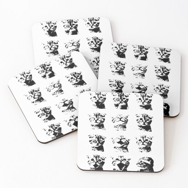 Item preview, Kitten Grid Pop Art designed and sold by Art_Redbel.