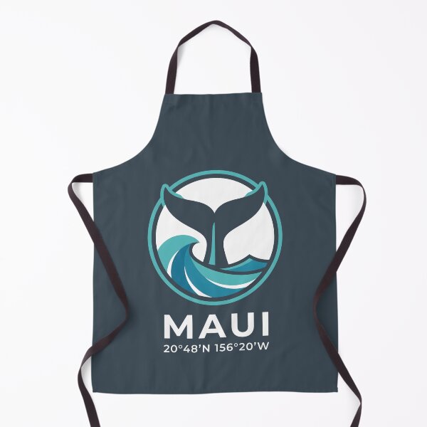 Item preview, Maui 20 48 N 156 20 W - Whale Watching Ocean Art designed and sold by SplashTastic.