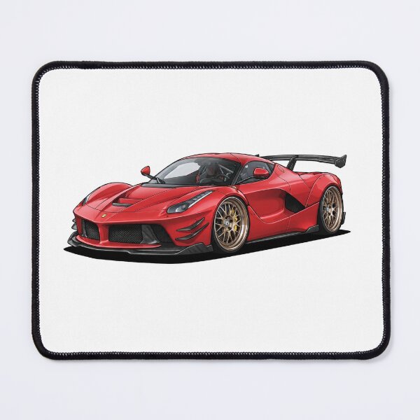 Item preview, La Ferrari Cartoon designed and sold by ToonMyRide.