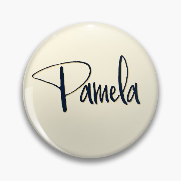 Artikelvorschau, PAMELA personalisiertes Schriftdesign entworfen und verkauft von CharlottePlaceArt.