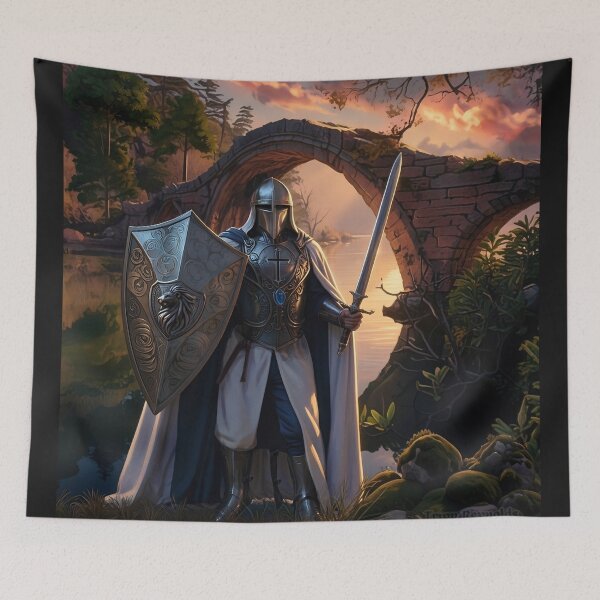 Item preview, Warrior in a Strange Land designed and sold by Tripp Art Studio.