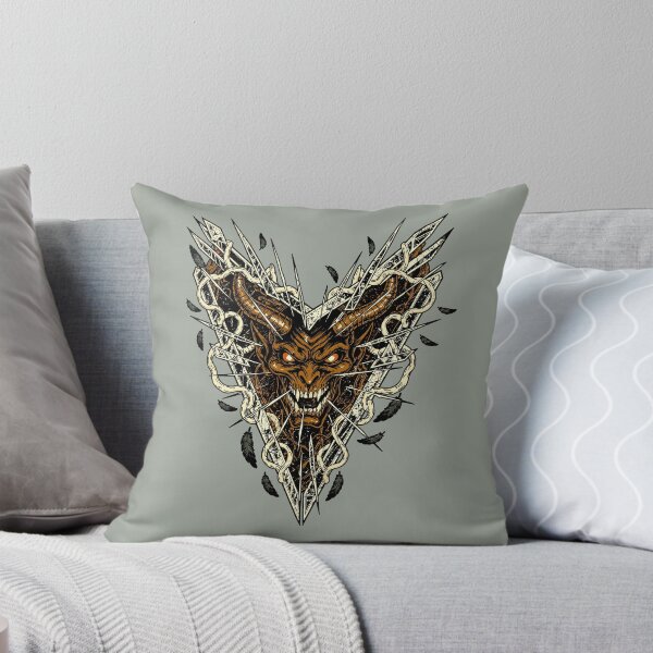 Item preview, Dark Demonic Horned Face Graphic Art designed and sold by Romgora.