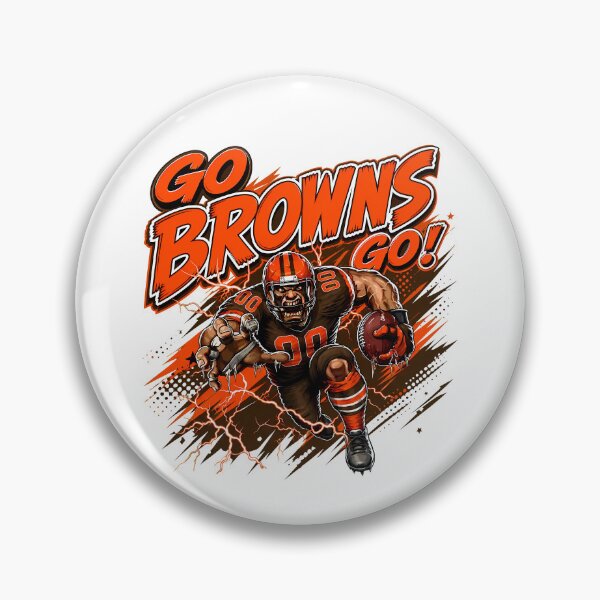 Item preview, Go Browns Go! Cleveland Browns Football Fan #0051 designed and sold by GLUVY-THEME.