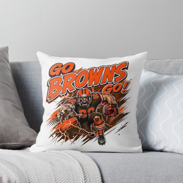 Item preview, ¡Vamos Browns! Aficionado al fútbol americano de los Cleveland Browns #0051 designed and sold by GLUVY-THEME.