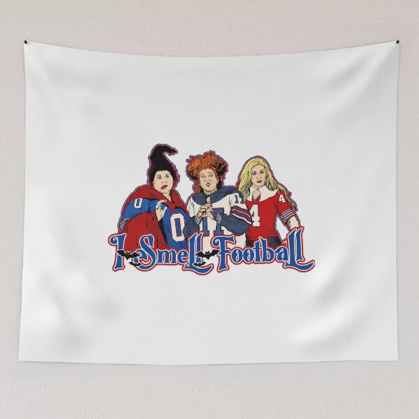 Item preview, Hocus Pocus Football Halloween Witch Sisters Artwork designed and sold by KurtKrueg88967.