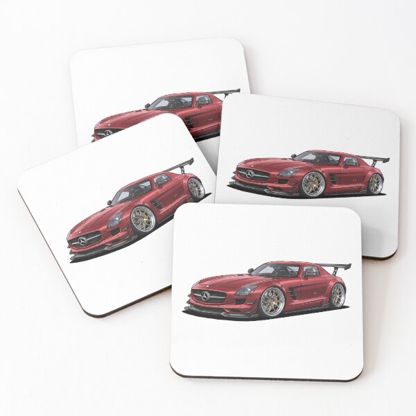 Item preview, SLS GT Cartoon designed and sold by ToonMyRide.