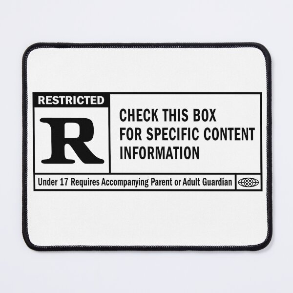 Item preview, R Restricted Black designed and sold by Happie Kids.