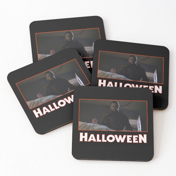 Item preview, The Shape Approaches (With Halloween Franchise Logo) designed and sold by Atomic Mouth Designs.