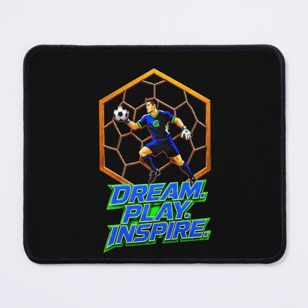 Item preview, PLAY. DREAM. INSPIRE. W/ Goalie designed and sold by Gnarly360.