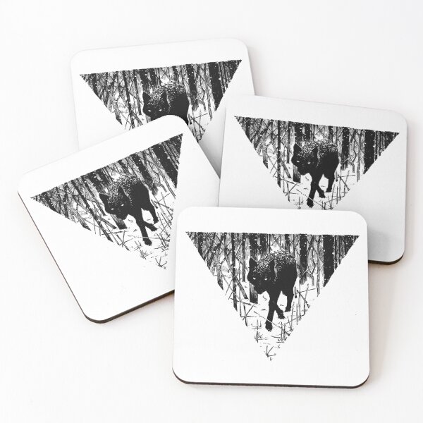 Item preview, ALONE – Dark Forest Wolf designed and sold by eriksolemart.