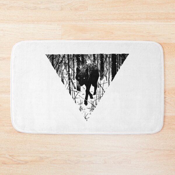 Item preview, ALONE – Dark Forest Wolf designed and sold by eriksolemart.