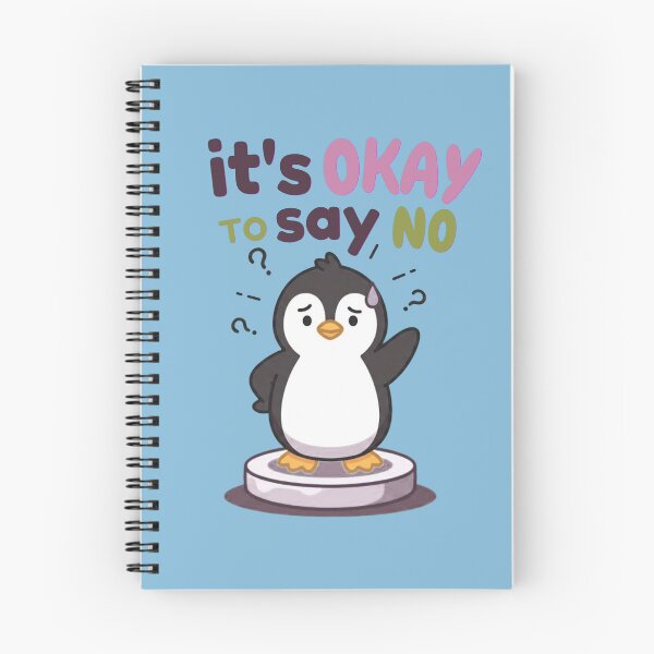 Item preview, It’s Okay to Say No – Mental Health Self Care Quote designed and sold by WallMuseStudio .