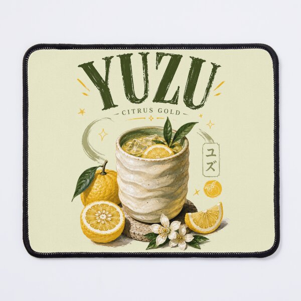 Item preview, Yuzu Citrus | Bright & Zesty Japanese Citrus Drink Illustration designed and sold by UUniqueIImprint.