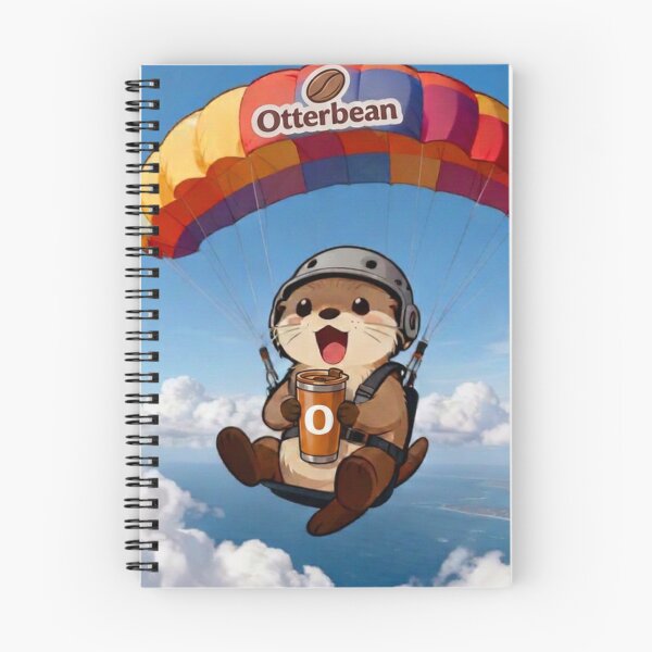 Item preview, Skydiving Sea Otter designed and sold by Otterbean.