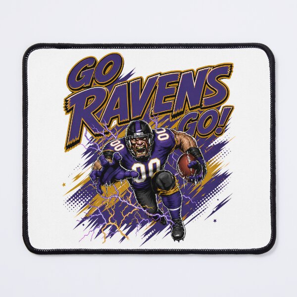 Item preview, Go Ravens Go! Baltimore Ravens Football Fan #0053 designed and sold by GLUVY-THEME.