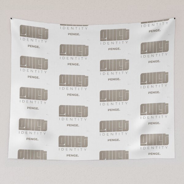 Item preview, Quiet Identity — Minimalist Typographic Design designed and sold by Cosmicstar887.
