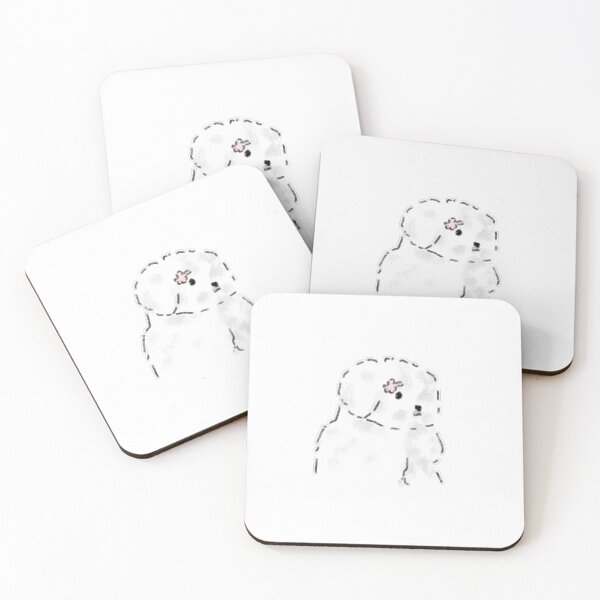 Item preview, Fluffy White Bichon Frise Puppy Love designed and sold by raun.draw.