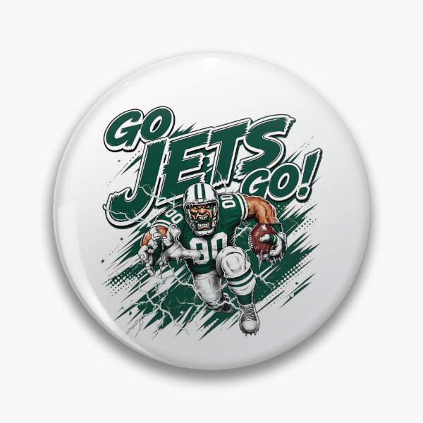 Artikelvorschau, Auf geht's, Jets! New York Jets Football-Fan #0054 entworfen und verkauft von GLUVY-THEME.