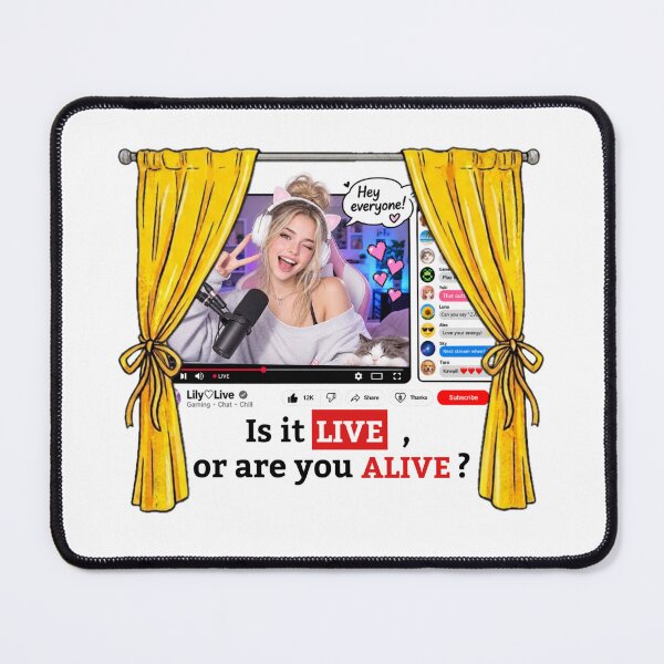 Item preview, Is It Live, Or Are You Alive? designed and sold by itotoiro design.