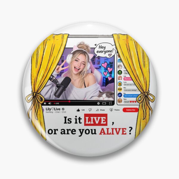 Item preview, Is It Live, Or Are You Alive? designed and sold by itotoiro design.
