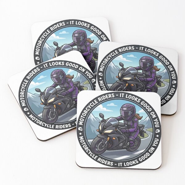 Item preview, Motorcycle Riders - It Looks Good on You designed and sold by AllRoundTees.