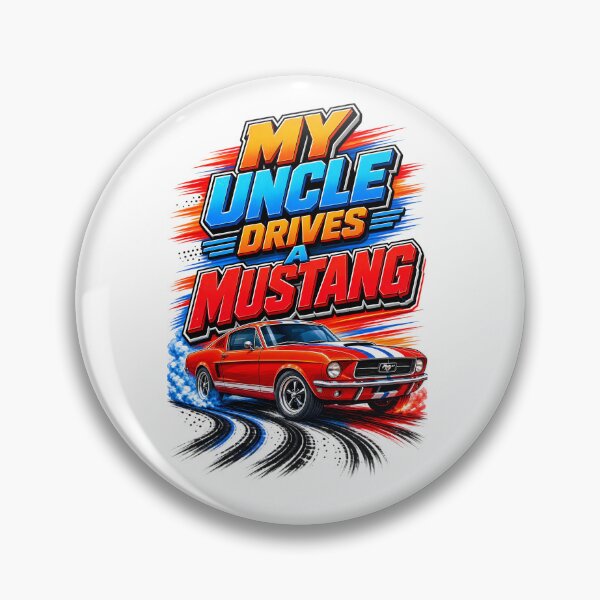 Item preview, My Uncle Drives a Mustang designed and sold by zakvisuals.
