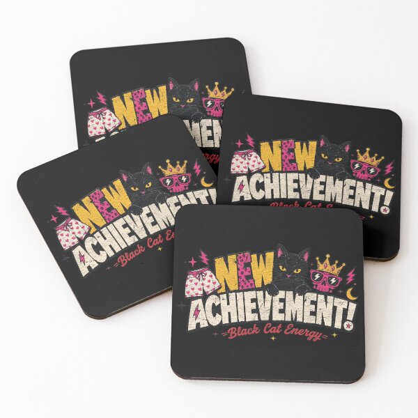 Item preview, Black Cat Energy - New achievement, Dungeon Crawler Carl, Funny Cat Lover, designed and sold by BrianOMinard.