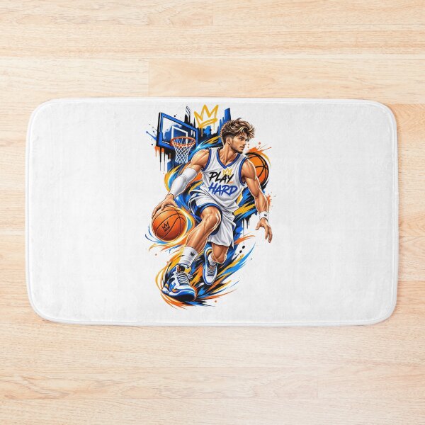 Item preview, ? Basketball / Sports Illustration – Play Hard! ? designed and sold by treandsart.