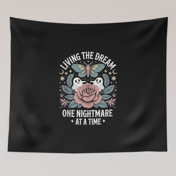 Item preview, Living The Dream One Nlghtm4re at A Time Tank Top designed and sold by pvu33620.