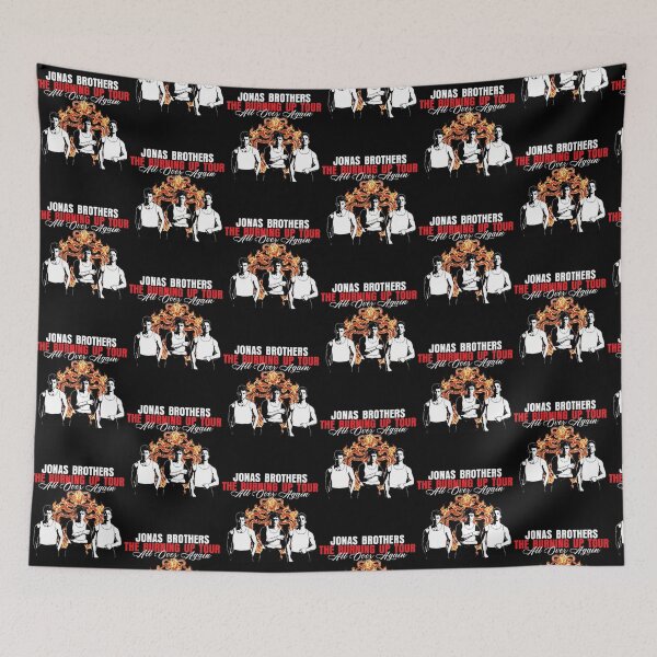 Item preview, Jonas Brothers Burning Up Tour 2026 Vintage designed and sold by OddBeanStudio.