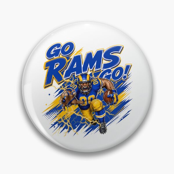 Item preview, Go Rams Go! Los Angeles Rams Football Fan #0057 designed and sold by GLUVY-THEME.