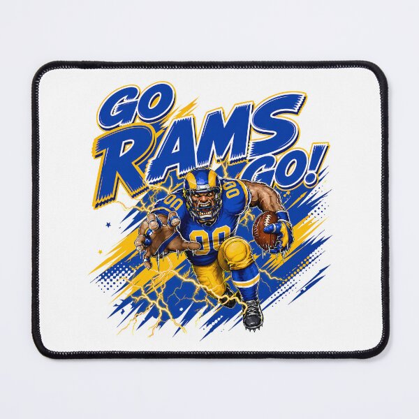 Item preview, Go Rams Go! Los Angeles Rams Football Fan #0057 designed and sold by GLUVY-THEME.
