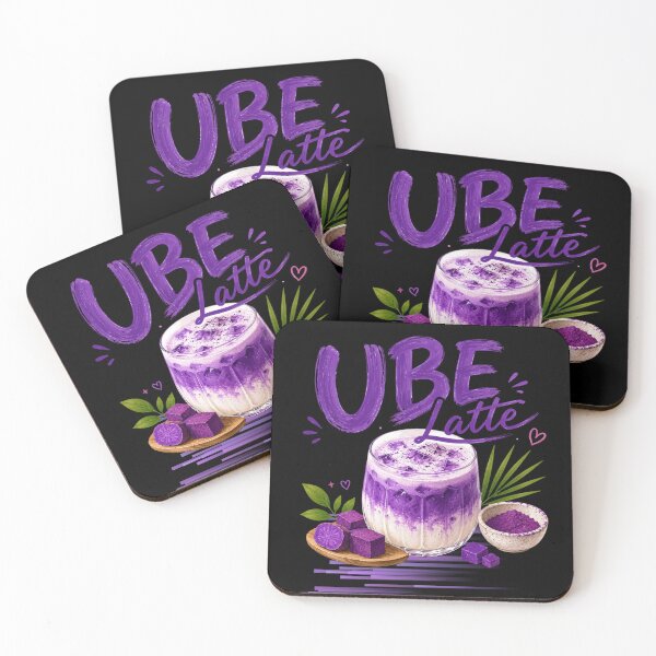 Item preview, Ube Latte – Purple Sweet & Creamy Aesthetic designed and sold by UUniqueIImprint.