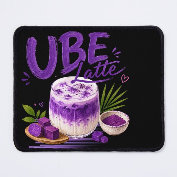 Item preview, Ube Latte – Purple Sweet & Creamy Aesthetic designed and sold by UUniqueIImprint.