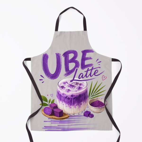 Item preview, Ube Latte – Purple Sweet & Creamy Aesthetic designed and sold by UUniqueIImprint.
