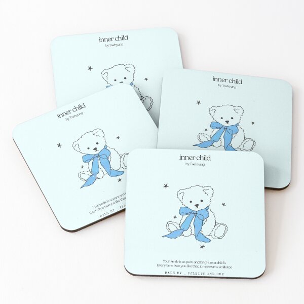 Item preview, Inner Child by Taehyung – BTS V Blue Bear Aesthetic designed and sold by Palette & Hue.