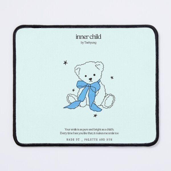 Item preview, Inner Child by Taehyung – BTS V Blue Bear Aesthetic designed and sold by Palette & Hue.