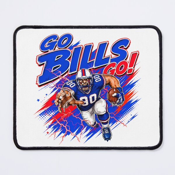 Item preview, Go Bills Go! Buffalo Bills Football Fan #0058 designed and sold by GLUVY-THEME.