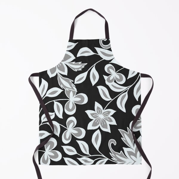 Item preview, Monochrome Floral Botanical Pattern Art designed and sold by Jyoti Digital Artist.