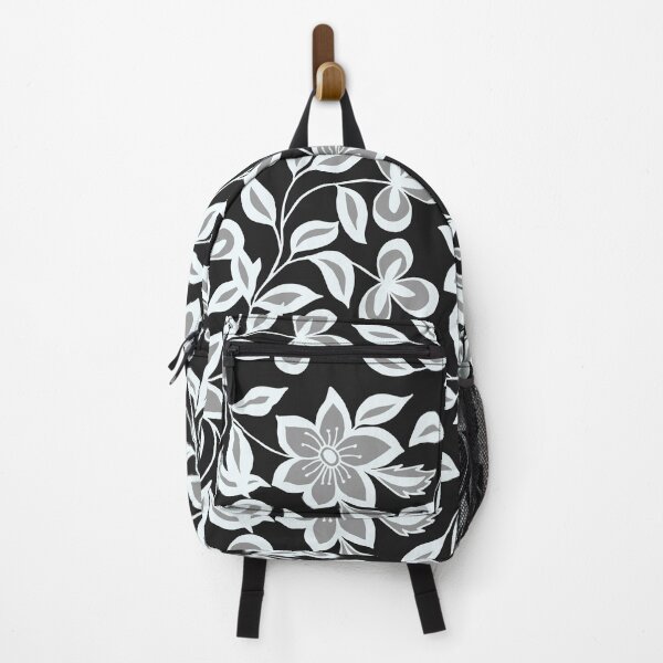 Item preview, Monochrome Floral Botanical Pattern Art designed and sold by Jyoti Digital Artist.