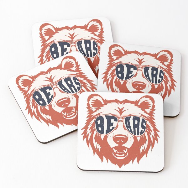 Item preview, Fierce Bear Face Wearing Retro Bold Sunglasses Design designed and sold by MasonWill19865.