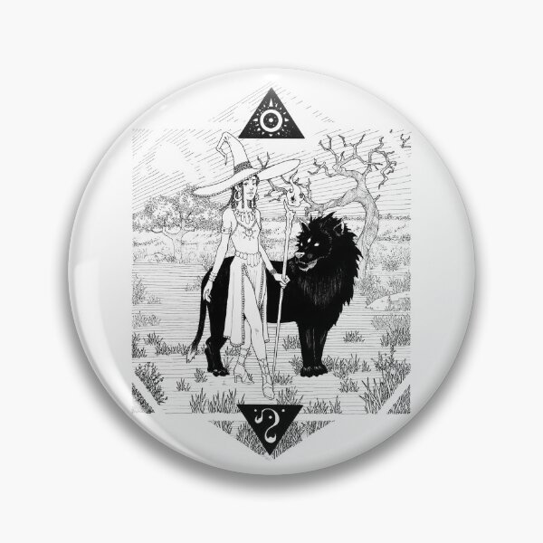 Item preview, LEO – Savannah Witch with Black Lion designed and sold by eriksolemart.