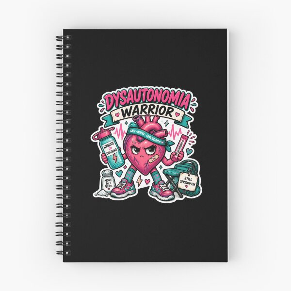 Item preview, Dysautonomia Warrior – POTS Chronic Illness Humor designed and sold by Brave Little Mess Club.