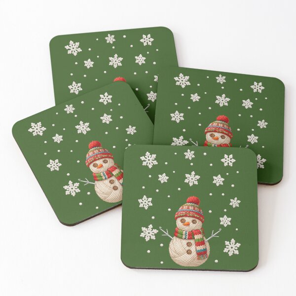 Item preview, Yarn Snowman Sewing Knitting Crocheting Quilter Crochet designed and sold by Colorfulman.