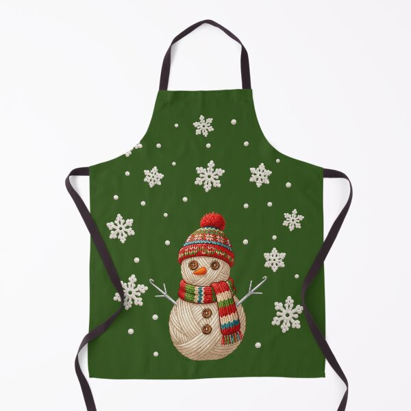 Item preview, Yarn Snowman Sewing Knitting Crocheting Quilter Crochet designed and sold by Colorfulman.
