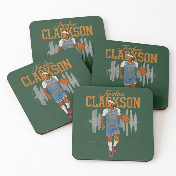 Item preview, Jordan Clarkson New York Knicks T-Shirt designed and sold by HootAndBeyond.
