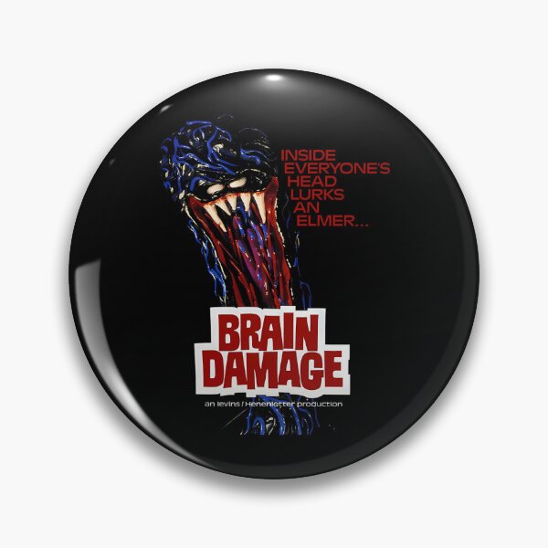 Item preview, Brain Damage (1988) Horror designed and sold by GrinReaperGoods.