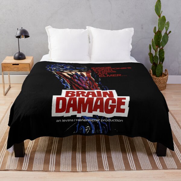 Item preview, Brain Damage (1988) Horror designed and sold by GrinReaperGoods.